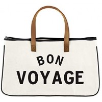 Santa Barbara Designs Canvas Tote - Bon Voyage