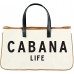 Creative Brands Hold Everything Tote Bag, 20" x 11", Cabana Life