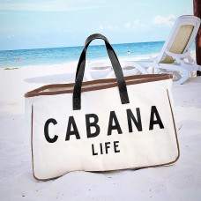 Creative Brands Hold Everything Tote Bag, 20" x 11", Cabana Life