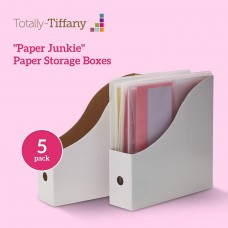 Totally-Tiffany SCRAPRACK STORAG Box 13.25X13, White